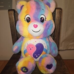 Care Bears Multicolor Plush Woth Heart Belly Badge